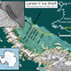The current location of the rift on Larsen C, as of May 1 2017. (Credit: Project MIDAS)